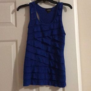Royal blue tank
